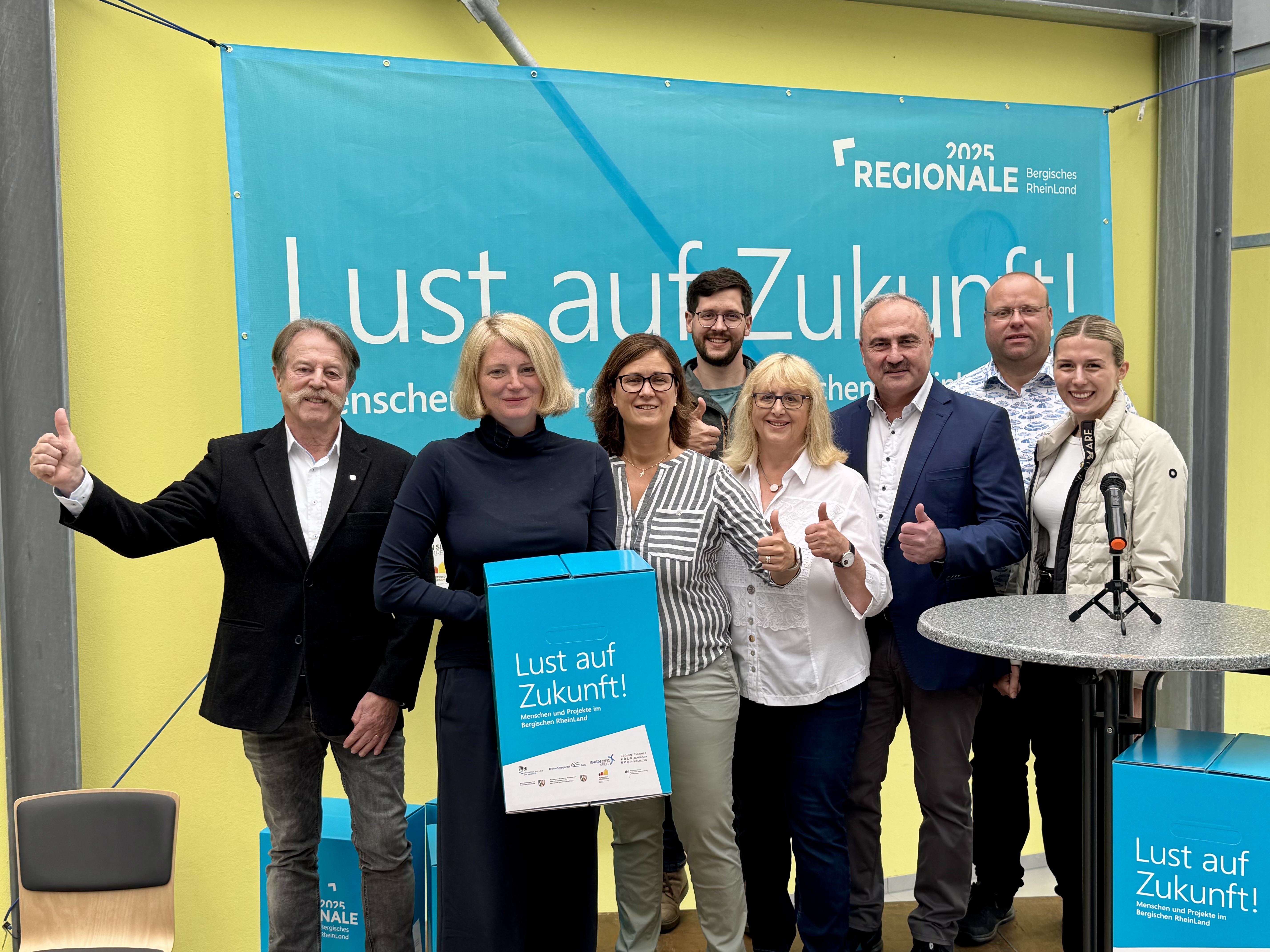 (Vertreter der CDU Windeck mit Brgermeisterin Alexandra Gau.)