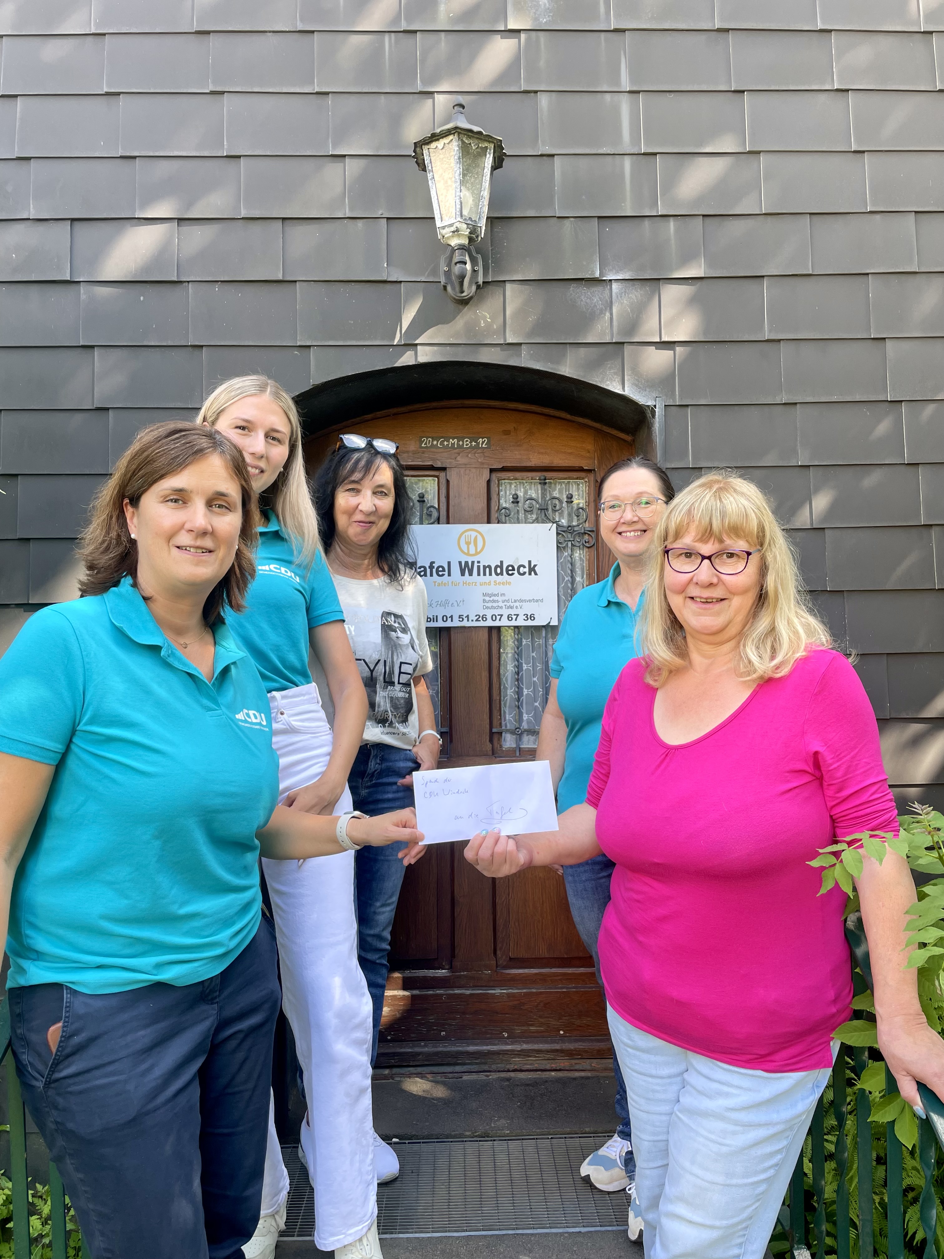 v.l.n.r.: Evelyn Hller, Diandra Steiniger, Monika Zieren, Nicole Reinartz, Gitta Wiens