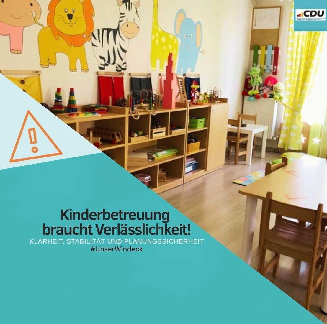  Nach langer Unsicherheit gibt es Klarheit: Die Betreuung an den Windecker Grundschulen wird nach den Sommerferien verl�sslich fortgef�hrt.